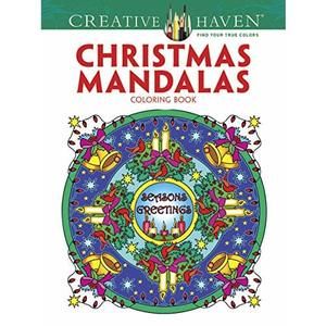 Creative Haven Christmas Mandalas Coloring Book (Creative Haven Coloring Books)